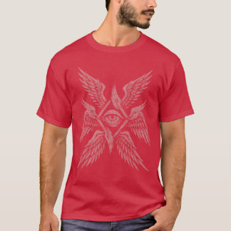Seraphim Bible Accurate Angel Seeing Eye Esoteric T-Shirt