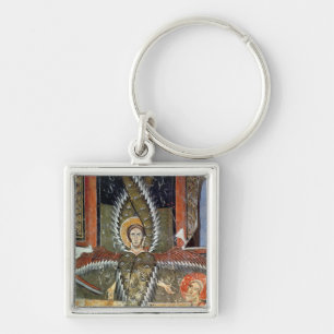 Seraphim purifying the lips of Isaiah Keychain