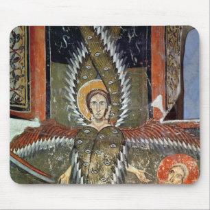 Seraphim purifying the lips of Isaiah Mouse Pad