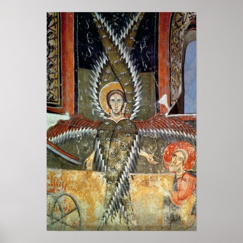 Seraphim purifying the lips of Isaiah Poster