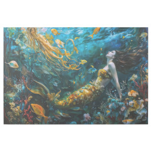 “Seraphina” – Beautiful Mystical Mermaid Gallery Wrap