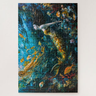 “Seraphina” – Beautiful Mystical Mermaid Jigsaw Puzzle