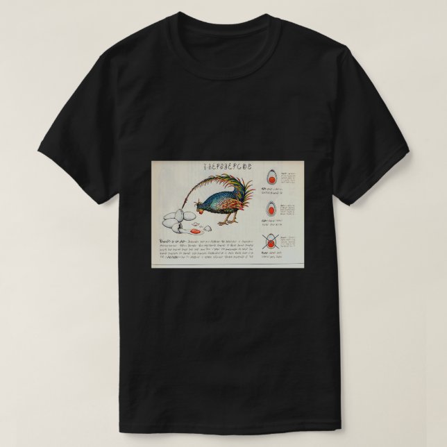 Seraphinianus codex T-Shirt (Design Front)