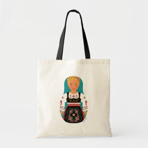 Serb Blonde Matryoshka Bag