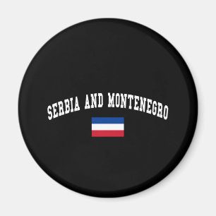 SERBIA AND MONTENEGRO MAGNET