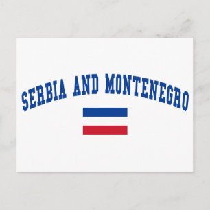 Serbia and Montenegro Style Postcard