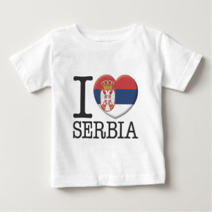 Serbia Baby T-Shirt