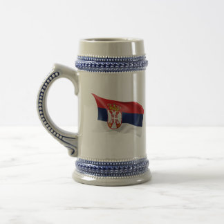 Serbia Beer Stein