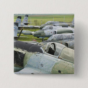 SERBIA, Belgrade. Yugoslav Aeronautical Museum Button
