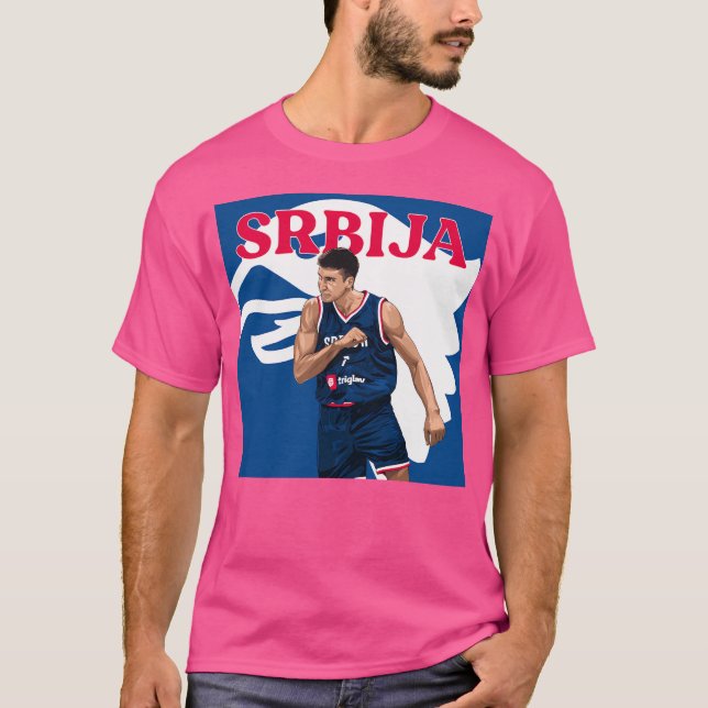 Serbia - Bogdan Bogdanovic T-Shirt (Front)