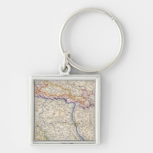 Serbia, Bosnia Keychain (Front)