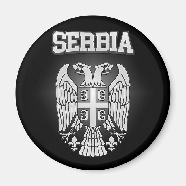 Serbia Coat of Arms Magnet (Front)