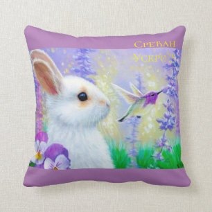 Serbia - Easter Throw Pillow