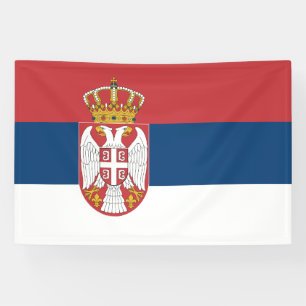 Serbia Flag Banner