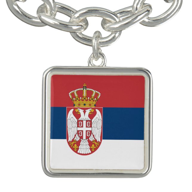 Serbia Flag Bracelet (Design)