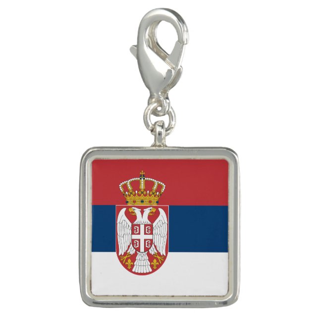 Serbia Flag Charm (Front)