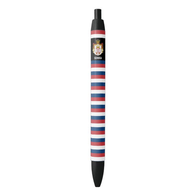 Serbia Flag Cute Patriotic Pen (Front Vertical)