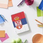 Serbia flag iPad mini cover<br><div class="desc">An ideal gift for all those who are patriotic of their country!</div>