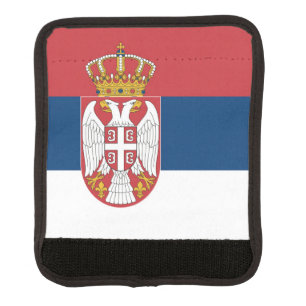 Serbia Flag Luggage Handle Wrap