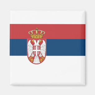 Serbia Flag Magnet