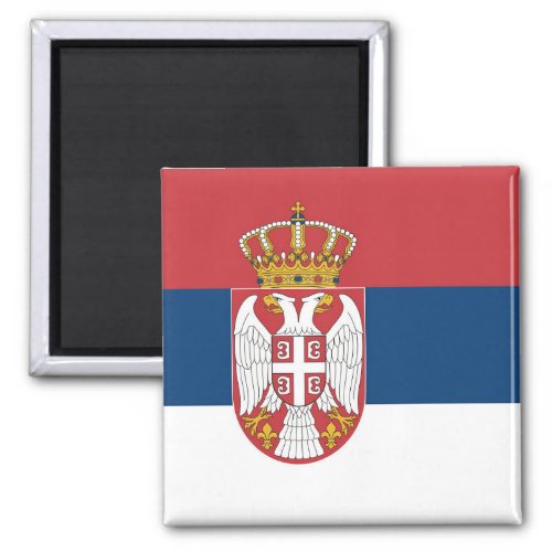 Serbia Flag Magnet