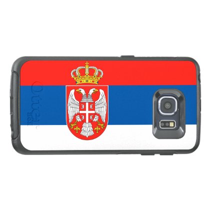 Serbia flag OtterBox samsung galaxy s6 edge case