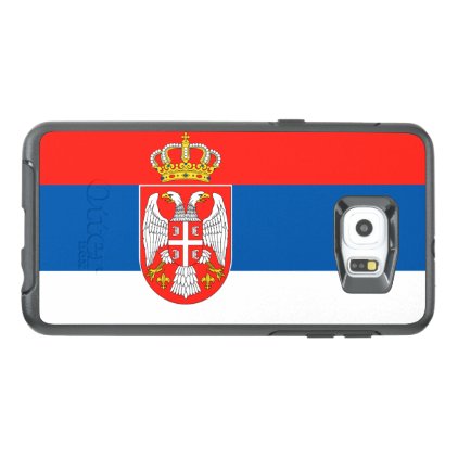 Serbia flag OtterBox samsung galaxy s6 edge plus case