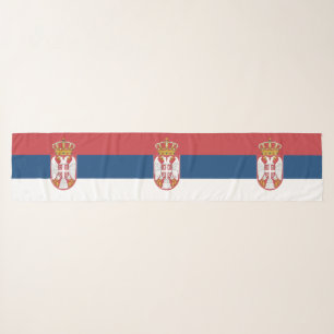 Serbia Flag Scarf