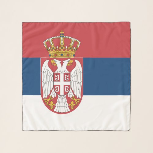 Serbia Flag Scarf