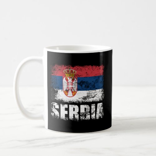 Serbia Flag Serbian Flag Coffee Mug