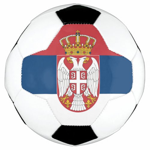 Serbia Flag Soccer Ball