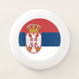 Serbia Flag Wham-O Frisbee