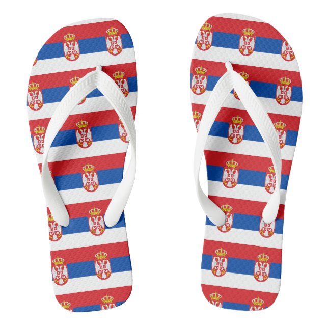Serbia Flip Flops (Footbed)