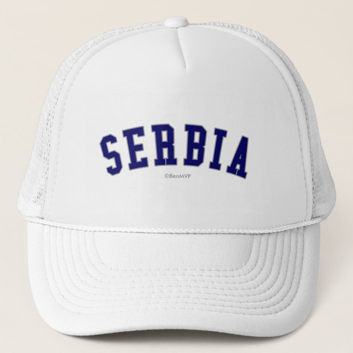 Serbia Mesh Hat