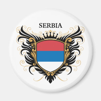 Serbia [personalize] magnet