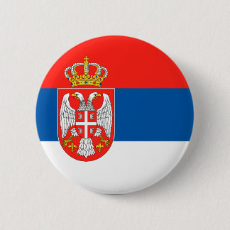 Serbia Pinback Button