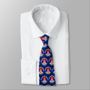 Serbia (rd) neck tie