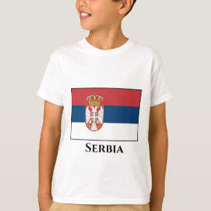 Serbia (Serbian) Flag T-Shirt
