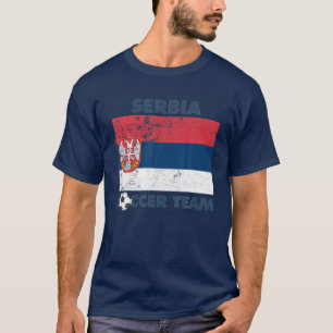 Serbia Soccer Team Flag 2022 Supporter Serbs T-Shirt