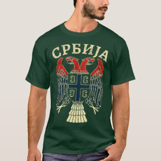 Serbia Srbija Serbian Eagle T-Shirt