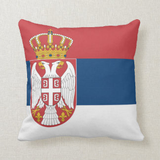 Serbia Throw Pillow