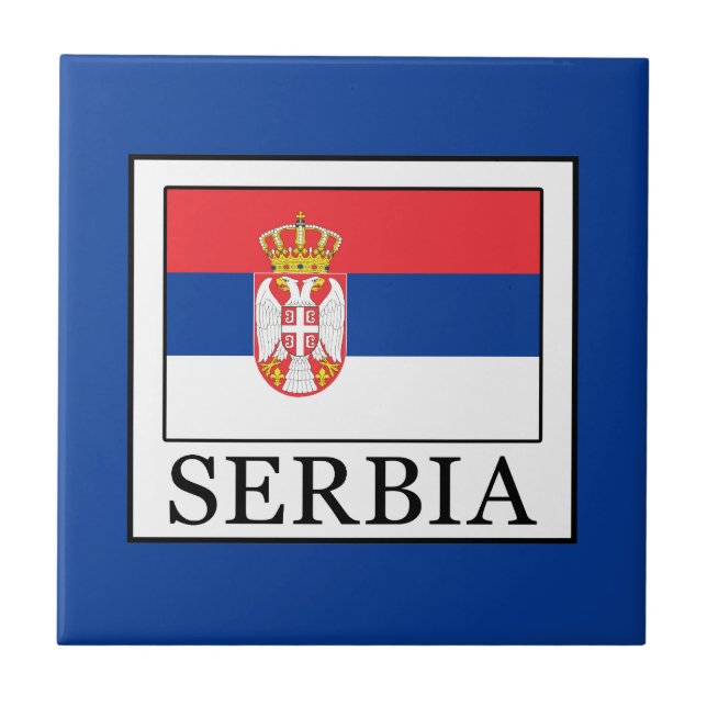 Serbia Tile (Front)