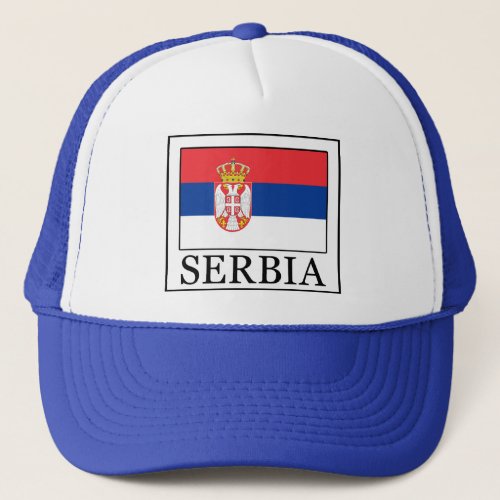 Serbia Trucker Hat
