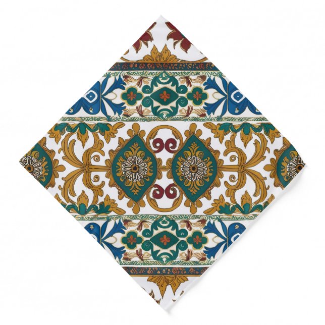 Serbian carpet pattern 5 bandana (Front)
