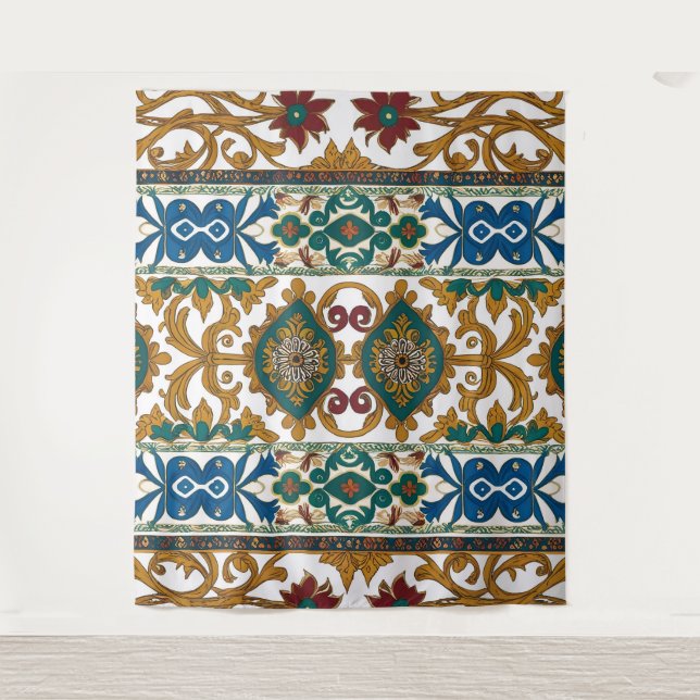 Serbian carpet pattern 5 tapestry (Front)