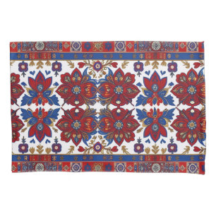 Serbian carpet pattern 8 pillow case