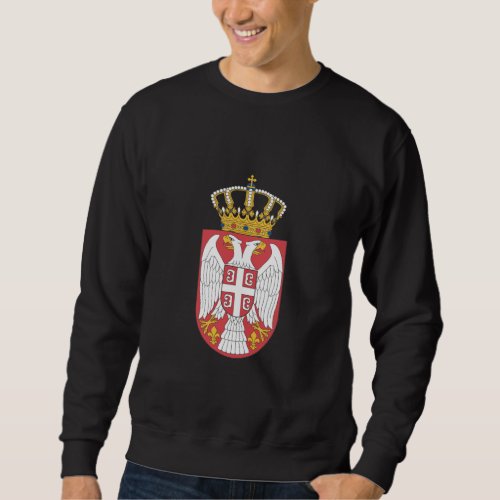 Serbian coat of arms sweatshirt