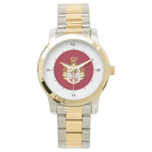 Serbian coat of arms watch