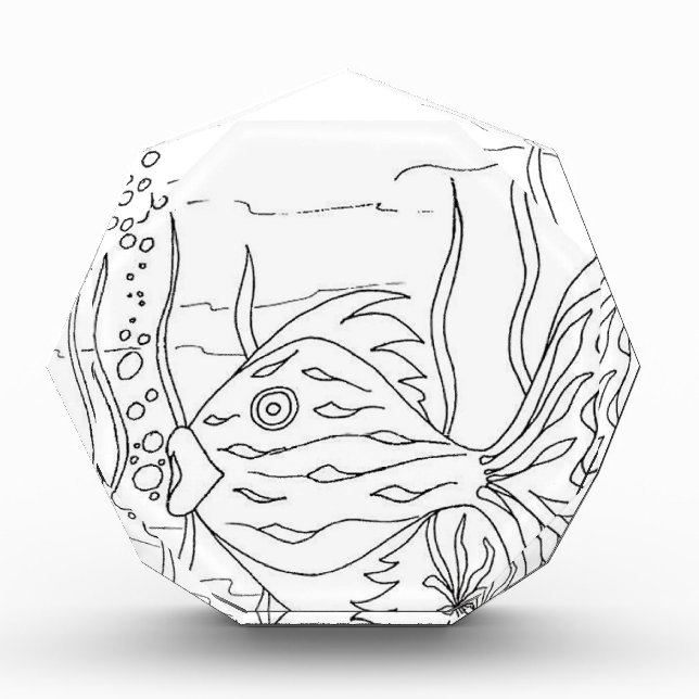 serbian cyrillic fish award (Front)