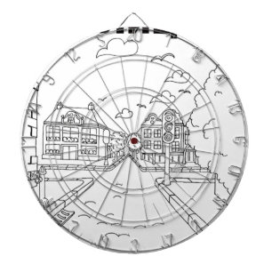 serbian cyrillic street dart board